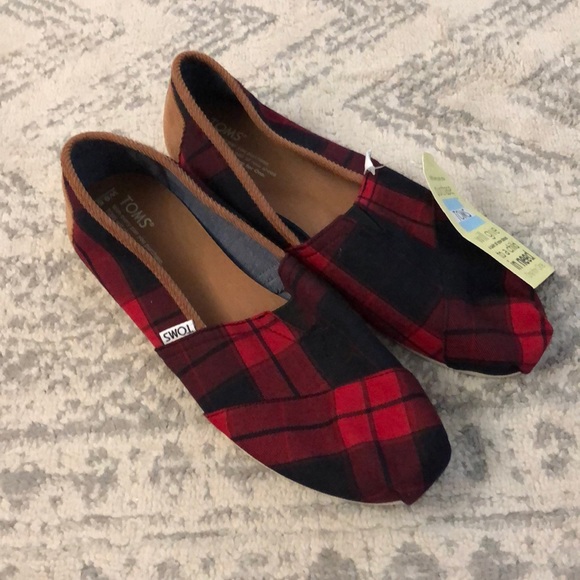 Buffalo plaid toms Clearance